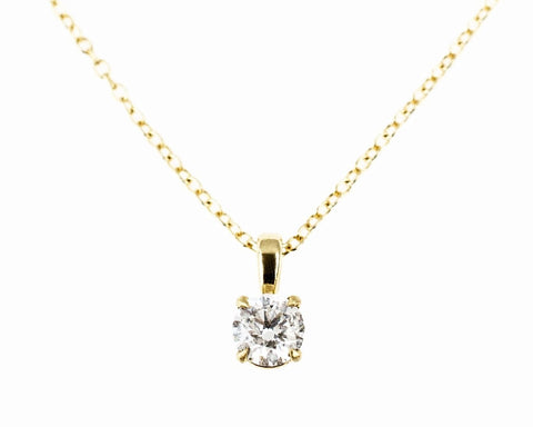 vrai and oro diamond necklaces 1/4 ct diamond necklace
