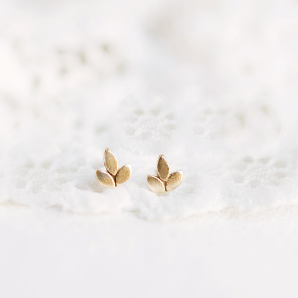 Petite Leaves Earrings