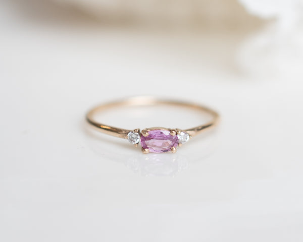 Pink Sapphire Ring