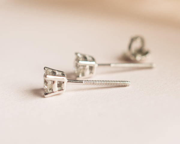 Large Diamond Studs