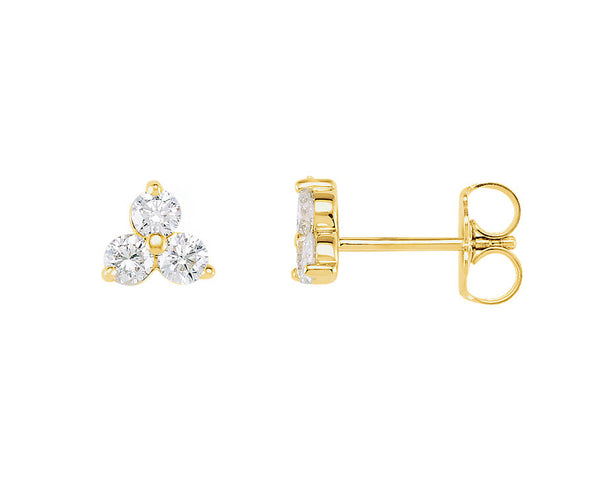 Trio Diamond Earrings