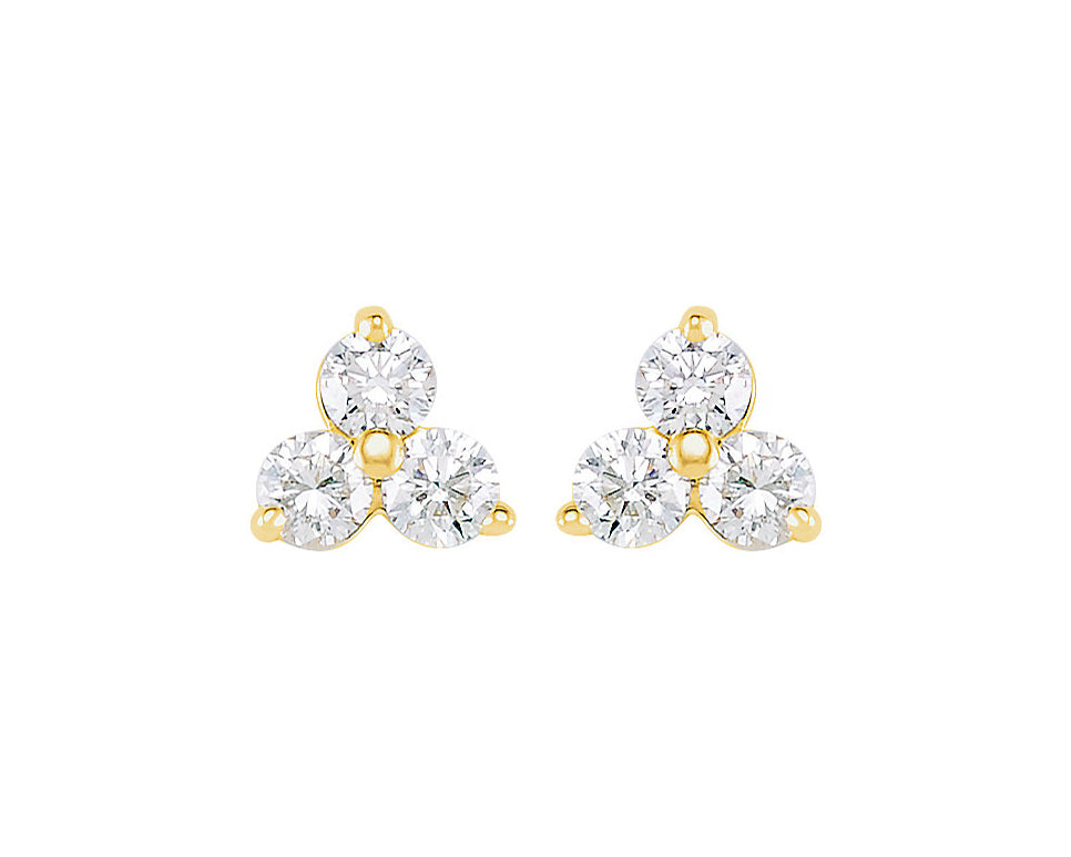 Trio Diamond Earrings